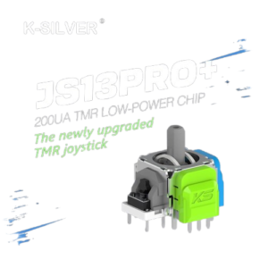 JT13-PRO K-Silver Tension Adjustable TMR Magnetic Joystick Replacement For PS4