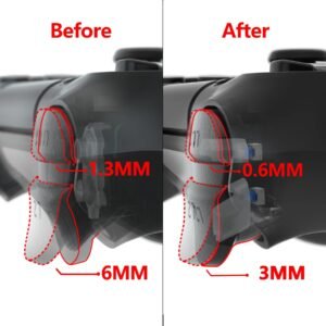 PS4 Controller Whole Clicky Kit V2, Shoulder Face Dpad Buttons